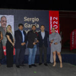Adriana Acevedo Directora Territorial Noreste, Óscar Pineda Director Técnico, Sergio García Promotor 2do lugar nacional, Paulo Butchart Director Ejecutivo Comercial y Denise Nepote Directora Territorial Centro, en la noche de premiación de la convención nacional de Promotores y Delegados 2022 en Querétaro.