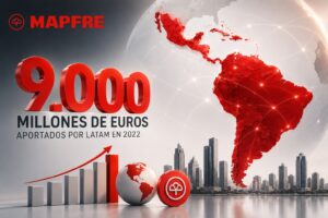 Latam aporta récord- 9,000 millones de euros a Mapfre en 2022