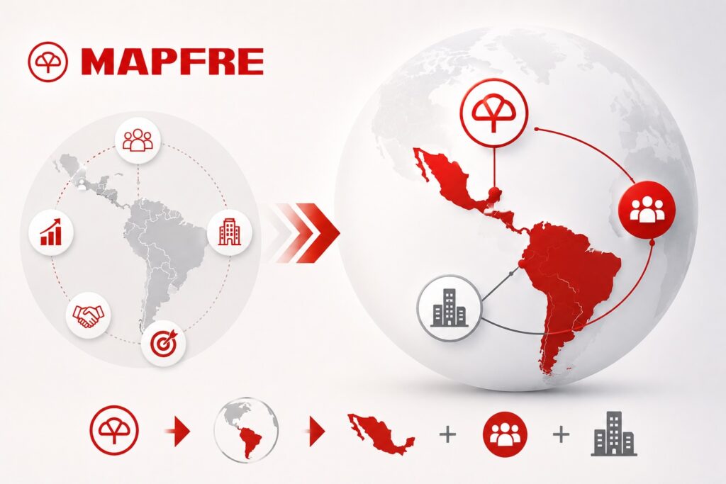 Mapfre Latam se reestructura y México es una nueva unidad independiente