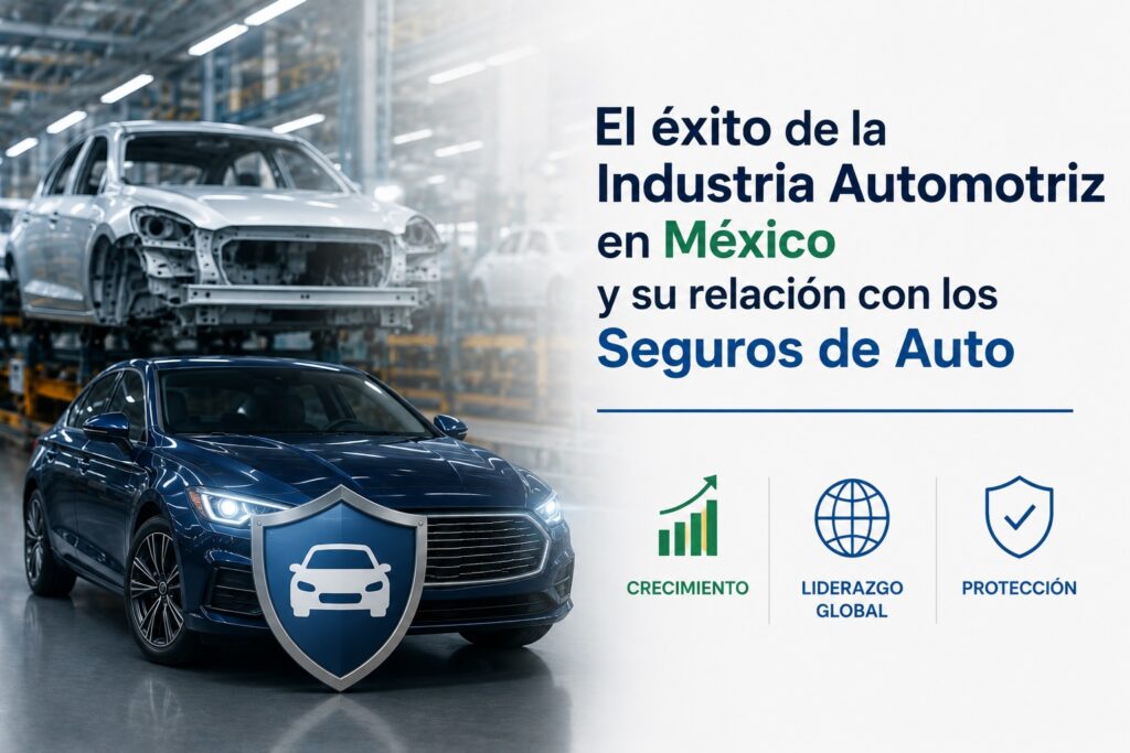 El éxito de la Industria Automotriz en México y su relación con los Seguros de Auto